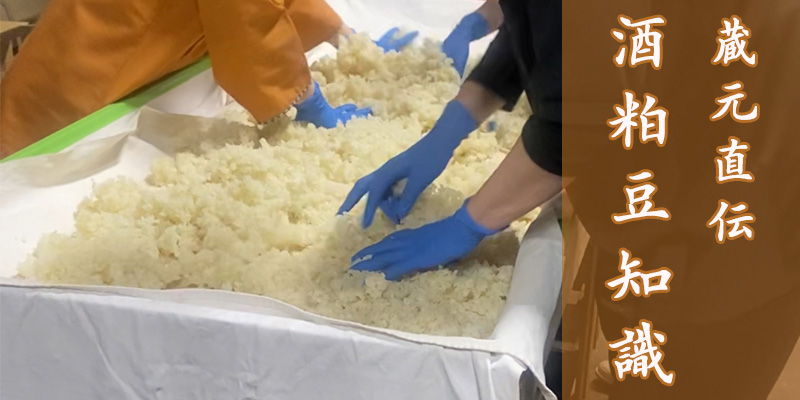 蔵元直伝！酒粕豆知識